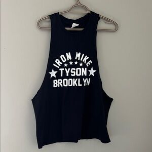 Iron Mike Tyson Brooklyn Graphic Muscle Tank Top (Gildan Softstyle)